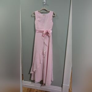 NEW Girls size 14 Pink Dress Wedding *